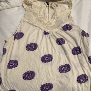 Lucky brand dressy  talk top